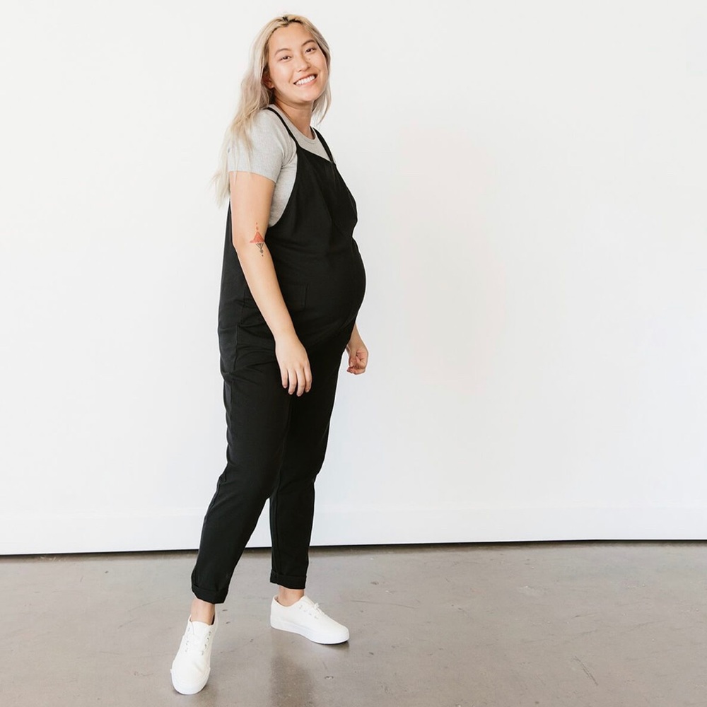 EUC Storq Maternity Jumpsuit Size Small